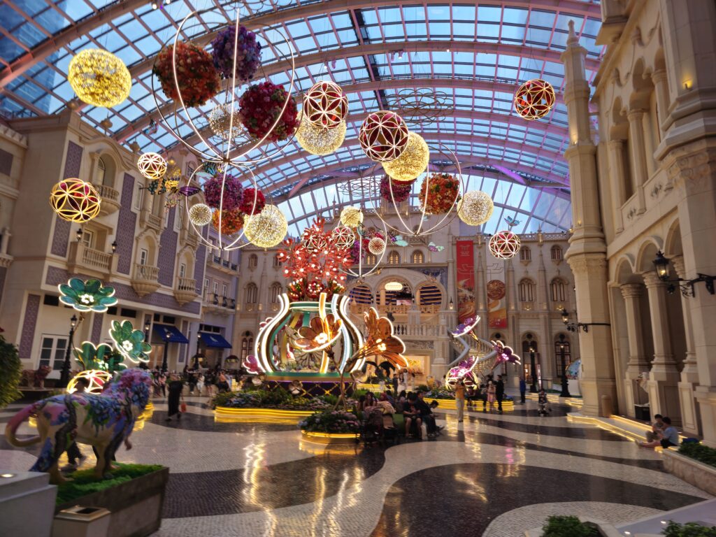 美高梅賭場中庭