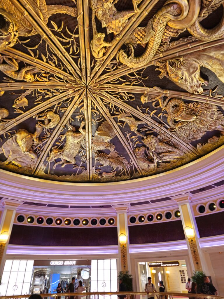 永利賭場的拱頂